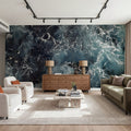 Rough Ocean Mural Wallpaper - room preview 04