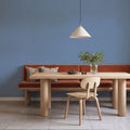 Faux Sand Stucco Finish, Periwinkle Mural Wallpaper - room preview 04
