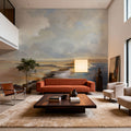 Silver Cloud Mural Wallpaper - room preview 04