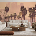 LA Palm Trees Mural Wallpaper - room preview 04