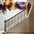 Córdoba Spain Skyline Purple & Gold Mural Wallpaper - room preview 04