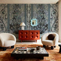 Plant Fantasy Ornament, Dove Mural Wallpaper - room preview 04