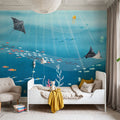 Underwater Sea Life Scenery Mural Wallpaper - room preview 04