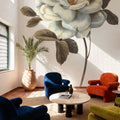 Floral Bliss Rose II Mural Wallpaper - room preview 04