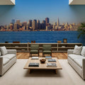 San Francisco Bay Skyline Mural Wallpaper - room preview 04