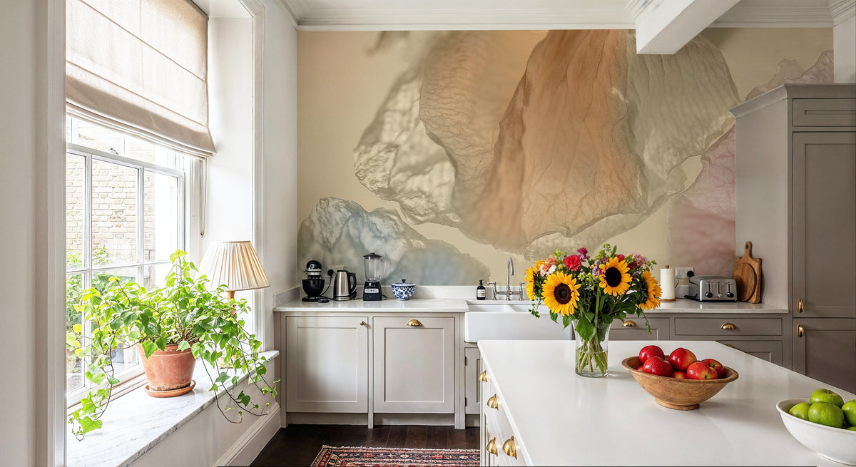 Etheral Orchids Mural Wallpaper - room preview 04