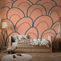 Silver Mountains Mural Wallpaper - room preview 04