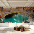 Spanish Bridge Mural Wallpaper - room preview 04