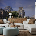Berlin Riverscape Mural Wallpaper - room preview 04