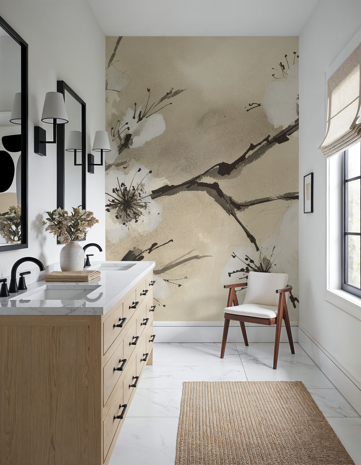 Spring Blossoms II Mural Wallpaper - room preview 04