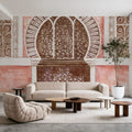 Moroccan Streets Tiled Alcove Mural Wallpaper - room preview 04
