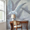 Banana Palms, Stone Mural Wallpaper - room preview 04