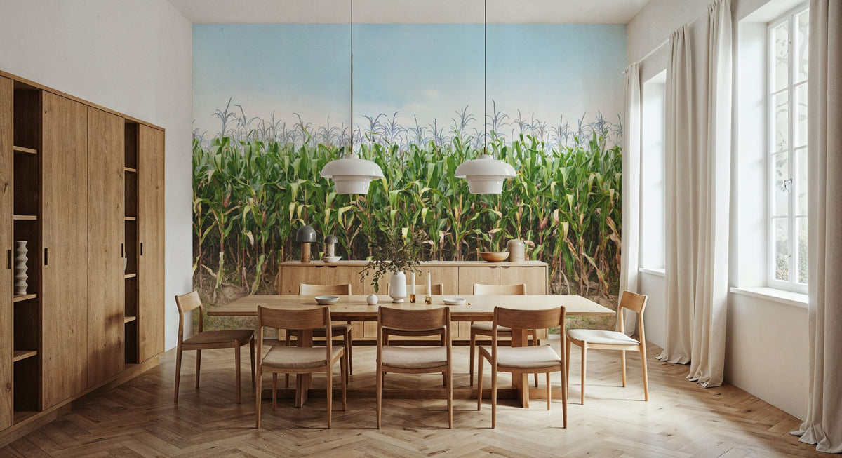 Corn Field Mural Wallpaper - room preview 05