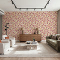Multicolor Flowers Mural Wallpaper - room preview 04