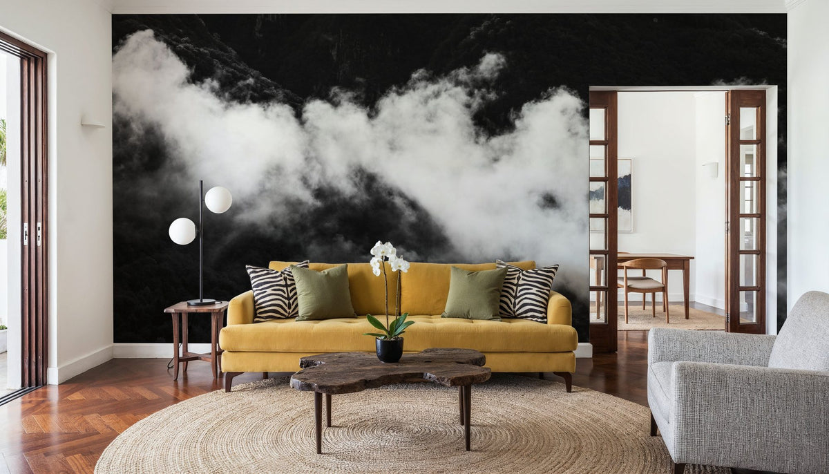 Clouds Rising Mural Wallpaper - room preview 04