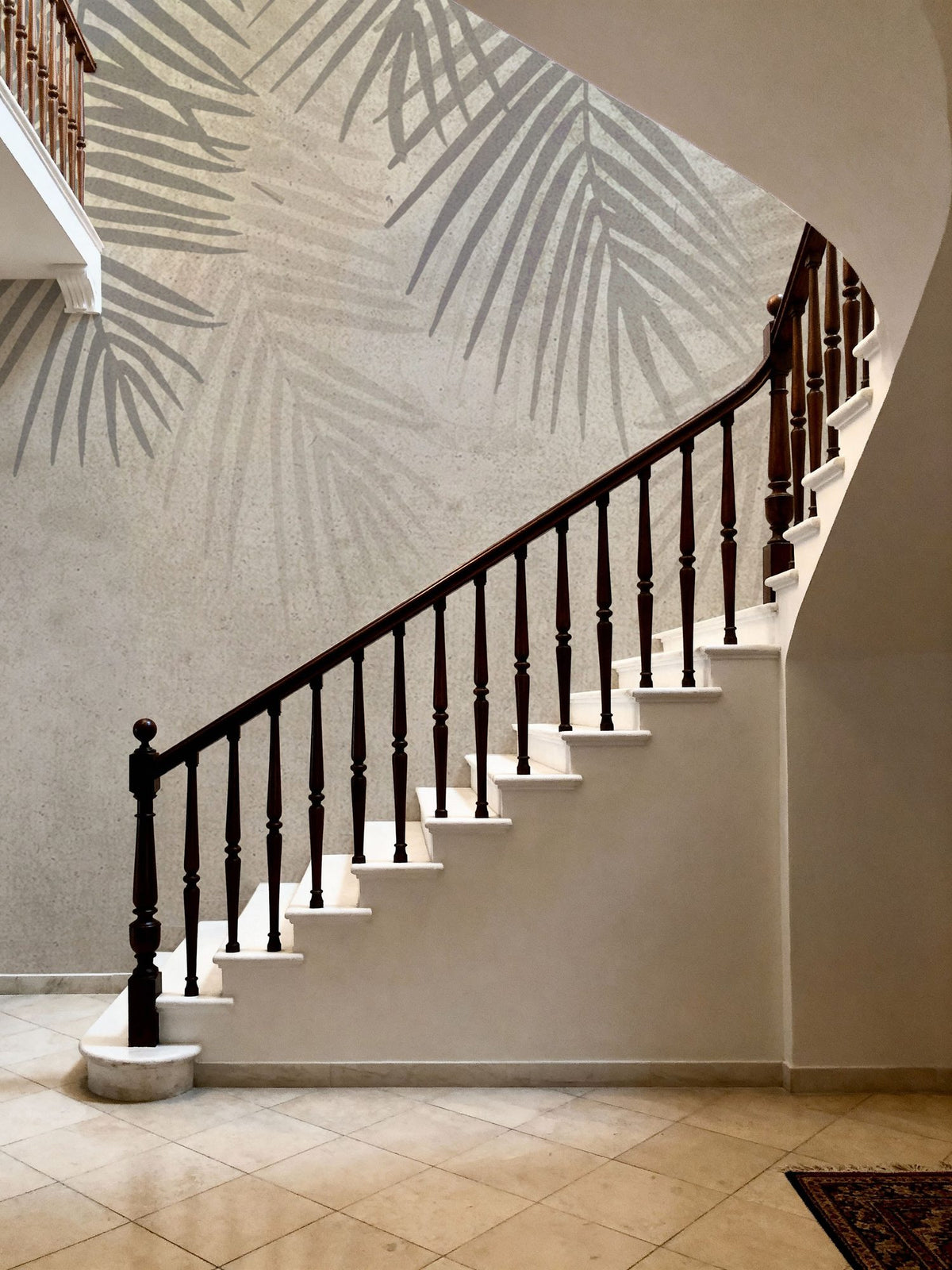 Palms Up Ahead Mural Wallpaper - Edition 3 - room preview 04