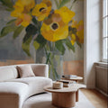 Sunny Floral II Mural Wallpaper - room preview 04