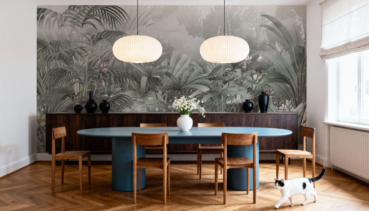 Entrance to the Wilderness, Neutral Mural Wallpaper - room preview 04