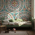 Dish of Bloom Mural Wallpaper - room preview 04