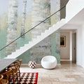 Blue Birch Mural Wallpaper - room preview 04