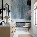 Winter Drive Dice Mural Wallpaper - room preview 04