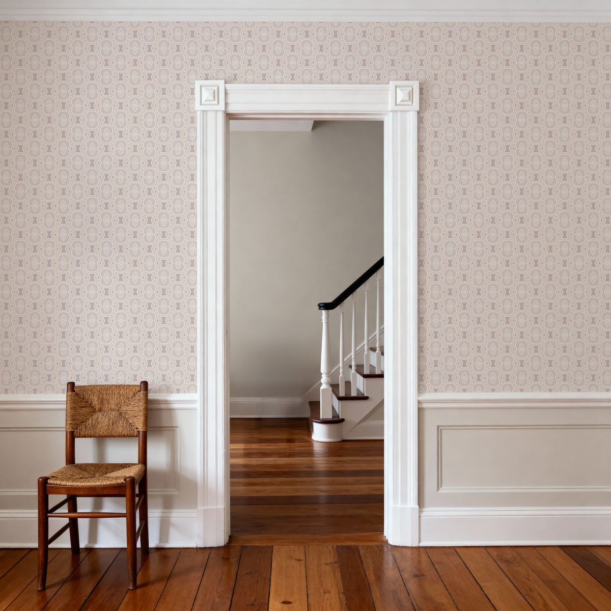 Zelij Shapes Mural Wallpaper - room preview 04