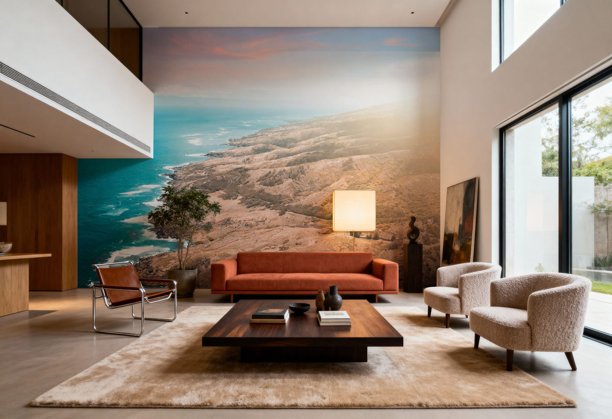 Hawaiian Shoreline Mural Wallpaper - room preview 04