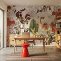 Orchid Mural Wallpaper - room preview 04