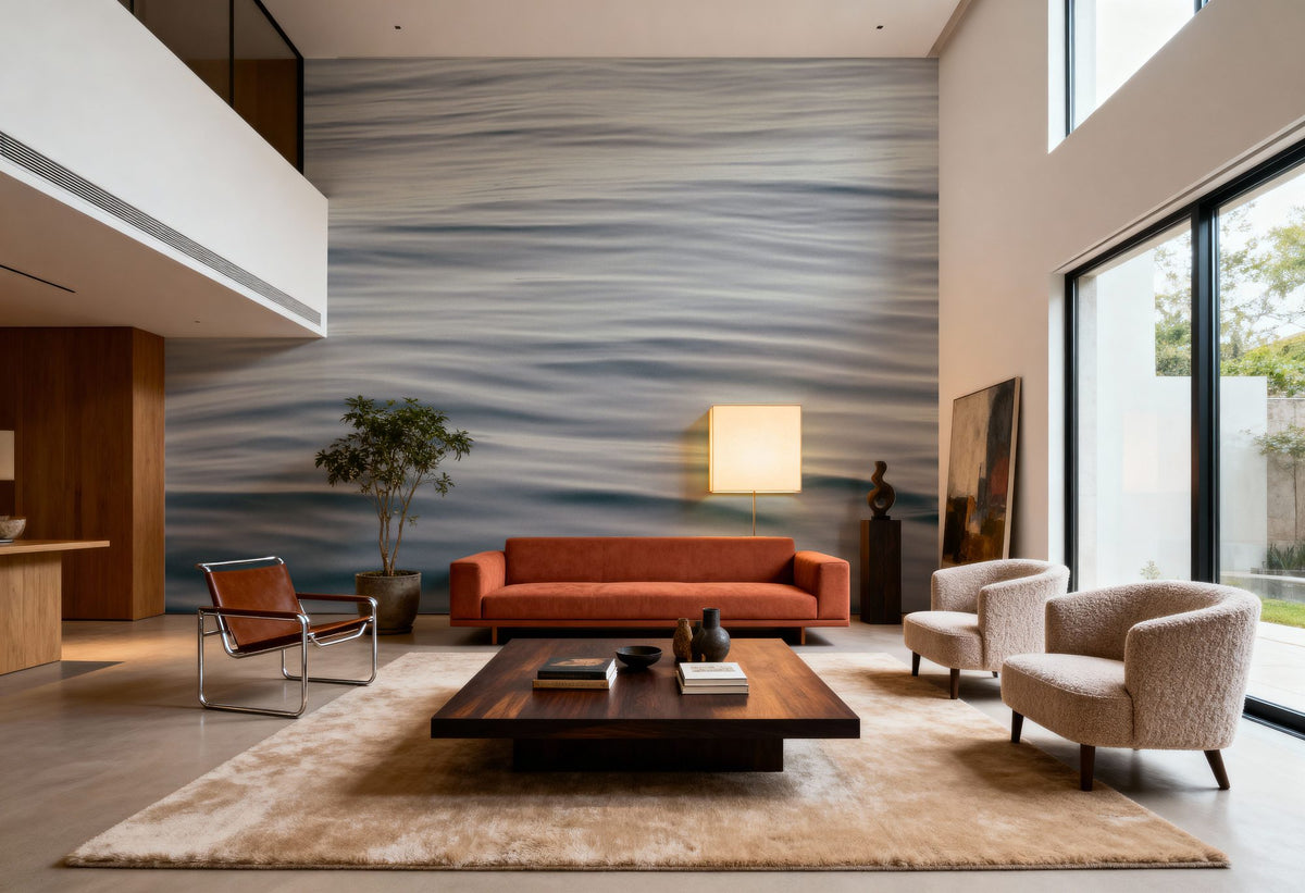 The Silent Sea IV Mural Wallpaper - room preview 04