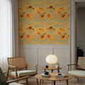 Fall Harvest Yellow Mural Wallpaper - room preview 04