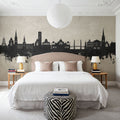 Torquay England Skyline Concrete Mural Wallpaper - room preview 04