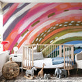 Rainbow Splash Mural Wallpaper - room preview 04
