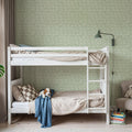 Seaside Fish Green Mural Wallpaper - room preview 04