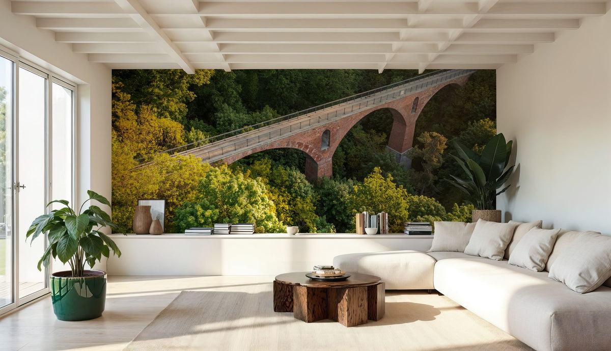 Dwellpaper Bridge to Home Mural Wallpaper image 4