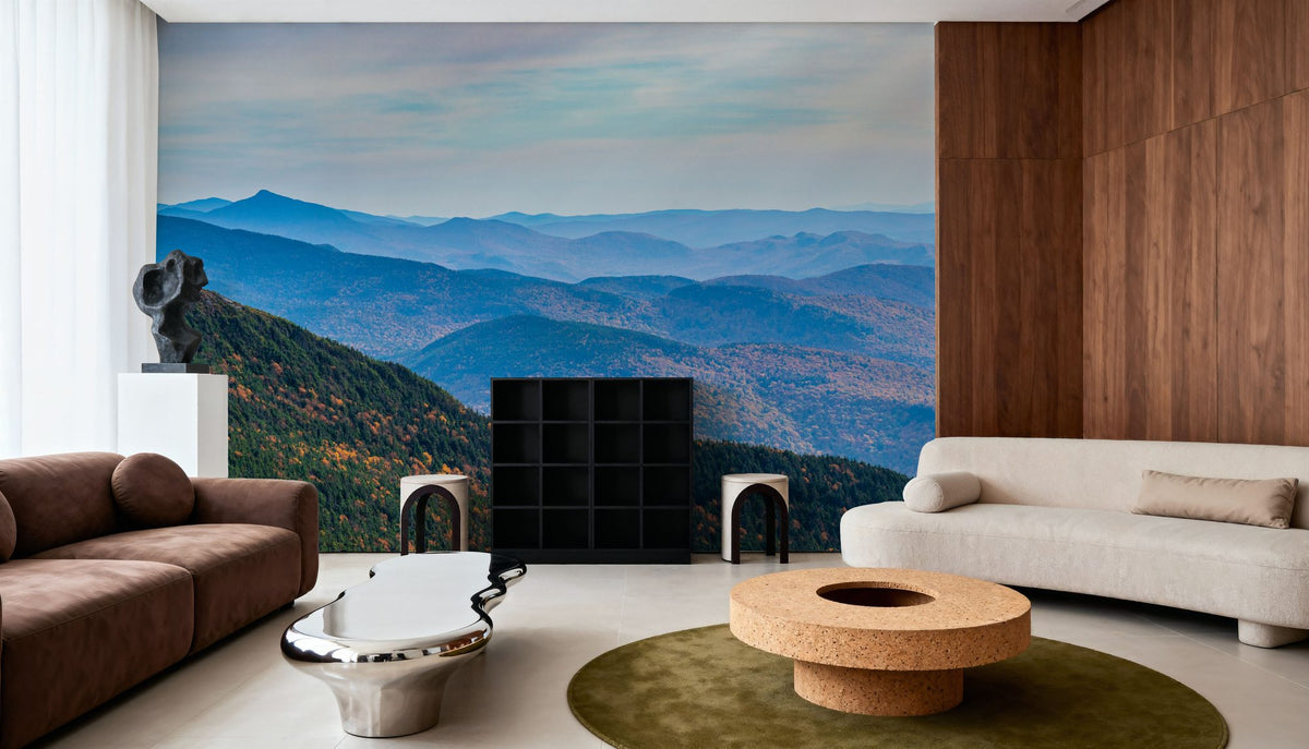 Rolling Forest Vista Mural Wallpaper - room preview 04