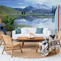 Mountain Serenity Mural Wallpaper - room preview 04