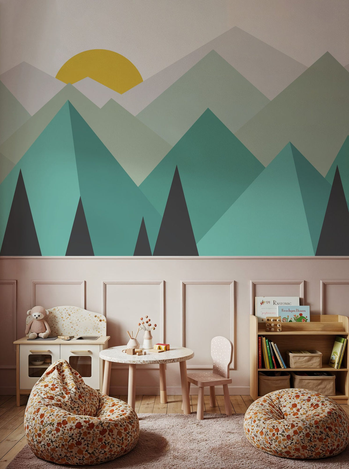 Oregon Sunrise Mural Wallpaper - room preview 04