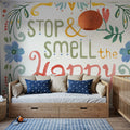 Wild Blooms IV Mural Wallpaper - room preview 04