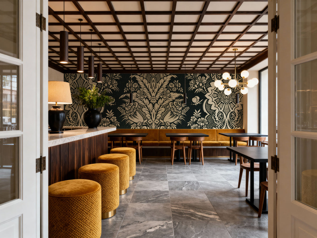 Didot Works II Mural Wallpaper - room preview 04