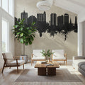 Sarasota Florida Skyline Concrete Mural Wallpaper - room preview 04