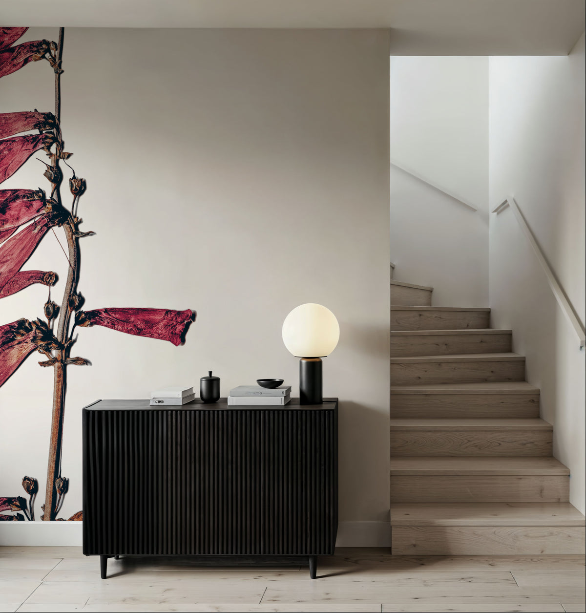 Field Journal Entry VII Color Mural Wallpaper - room preview 04