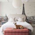 Skyline Sketches Paris Mural Wallpaper - room preview 04