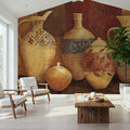 Autumn Urns III Mural Wallpaper - room preview 04