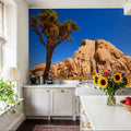 Joshua Tree Blue IX Mural Wallpaper - room preview 04