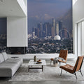 Mountain Metropolis Mural Wallpaper - room preview 04