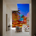 South Beach Buzzing Mural Wallpaper - room preview 04