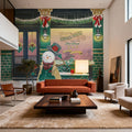 Main Street Christmas II Mural Wallpaper - room preview 04