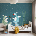 Ducks in the Snow VII Mural Wallpaper - room preview 04