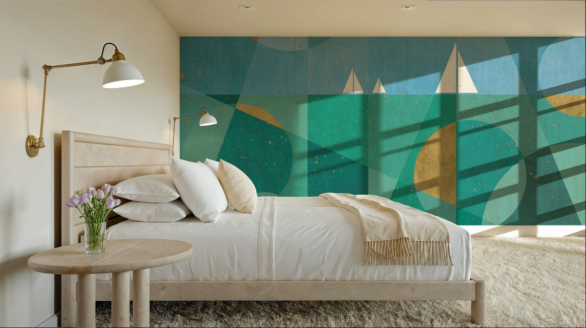 Seascape II Mural Wallpaper - room preview 04