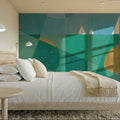 Seascape II Mural Wallpaper - room preview 04